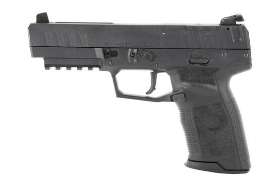 Five-SeveN MRD 5.7x28mm Pistol from FN has a Picatinny rail near the trigger guard for mounting lights and lasers
